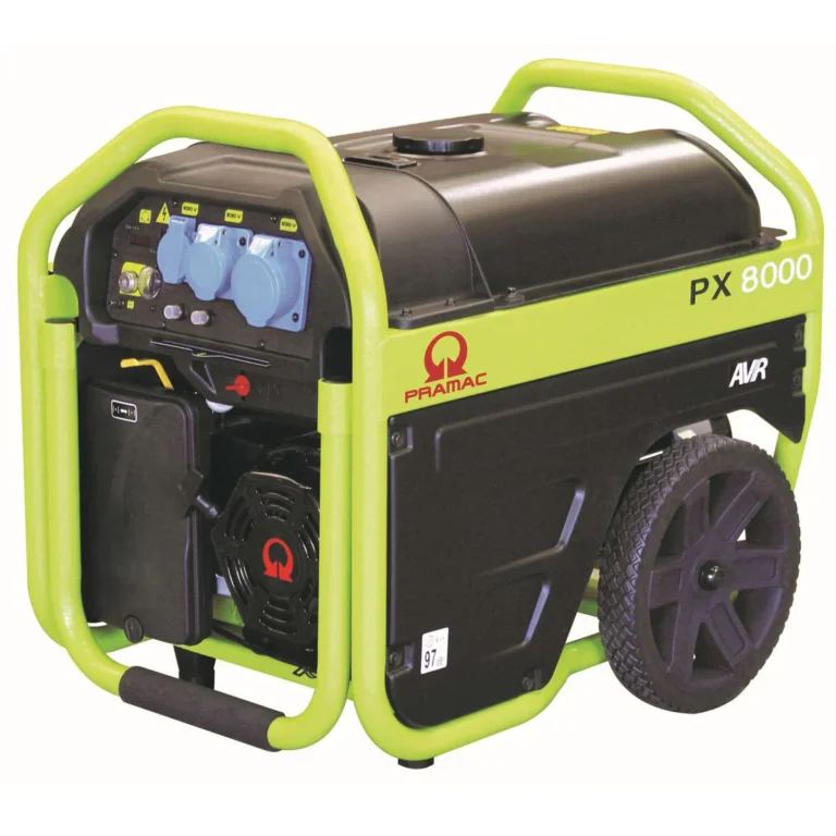 KGK Generator PX-8000 S (230v) AVR nødgenerator til hus strømgenerator