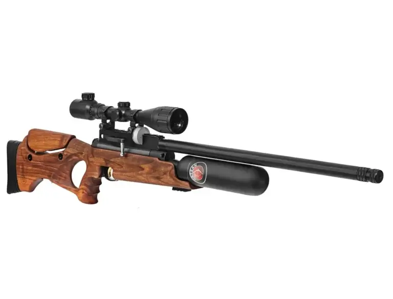 bedste 4,5 mm luftgevær : Hatsan Nova Star QE PCP luftgevær 4,5 mm 370 m/sek. et af danmarks kraftigste luftgeværer