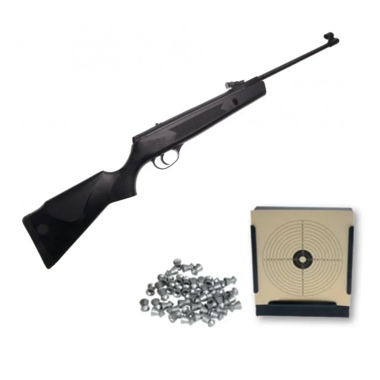 bedste 4,5 mm luftgevær : hatsan-model-striker-junior-kal-45-mm-inkl-skydekasse-skiver-hagl-luftgevaer-hatson-guntex