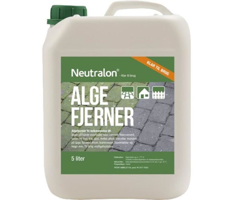 Algerens og algefjerner klar til brug