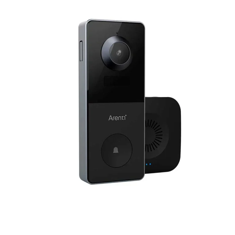 arenti video dørklokke med kamera og wi-fi censor