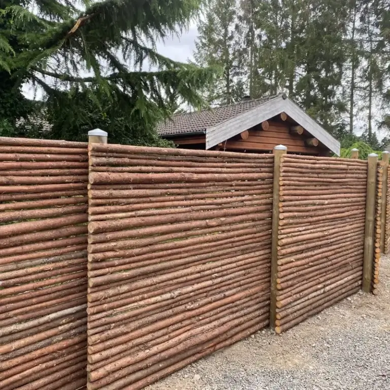 raftehegn med bark ø4-7cm