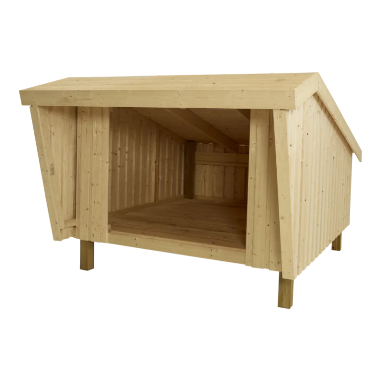 plus shelter i træ saml selv